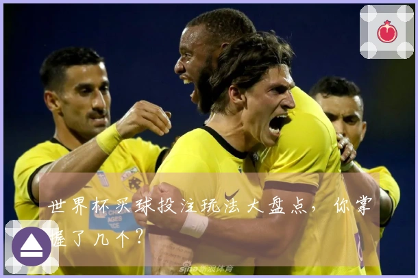世界杯买球投注玩法大盘点，你掌握了几个？